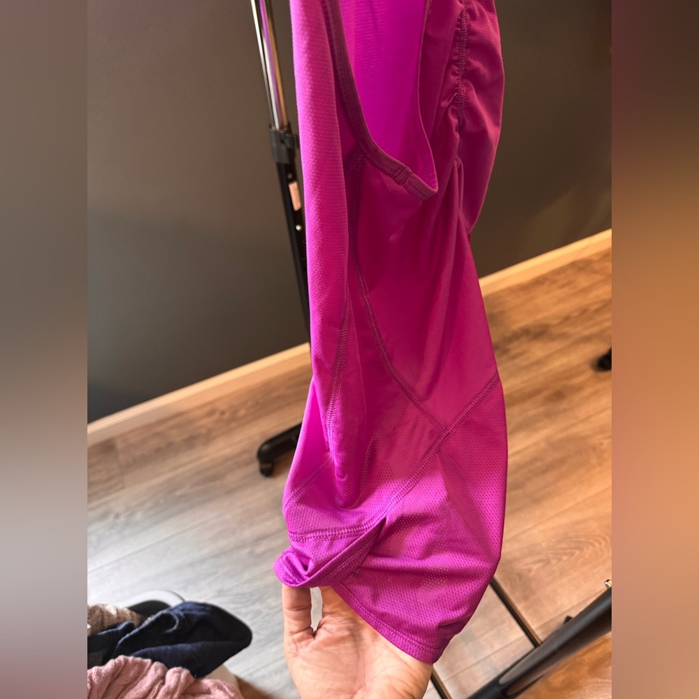 New Balance Fuchsia Racerback Tank - Picture 3 of 5